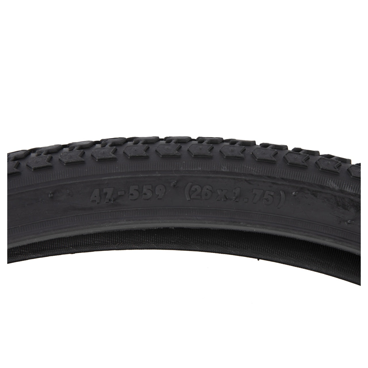 Anvelopa bicicleta 26x1.75", ETRTO 47-559, model VERT-X, negru, profil Street