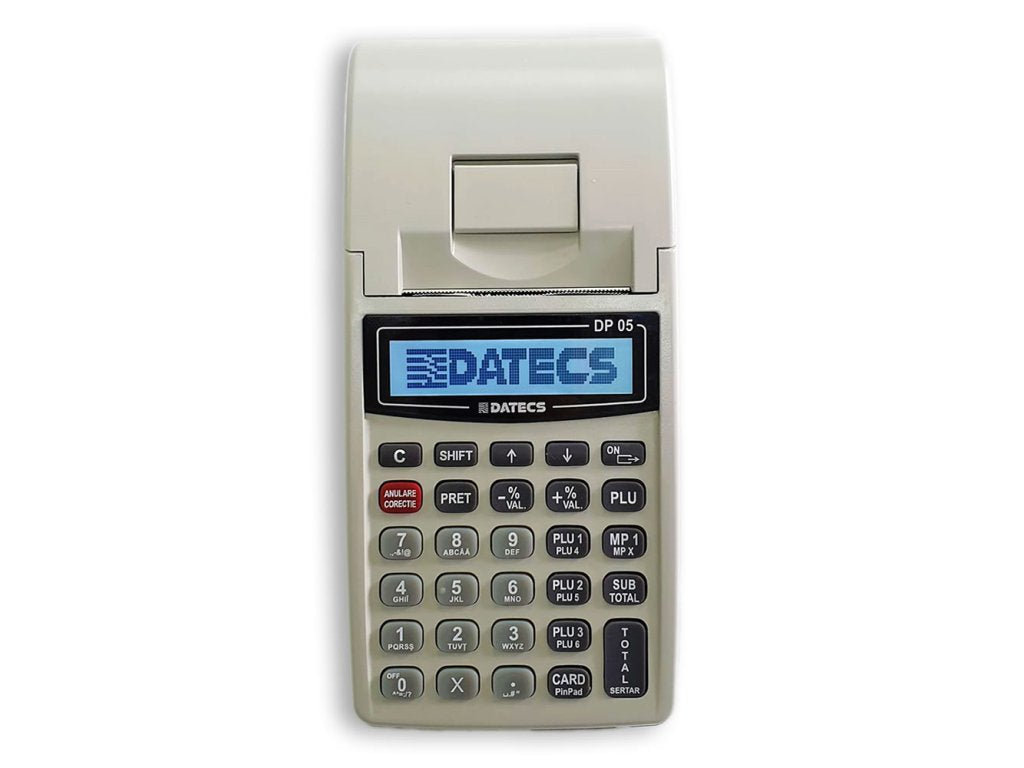 Casa de marcat Datecs DP05, alba