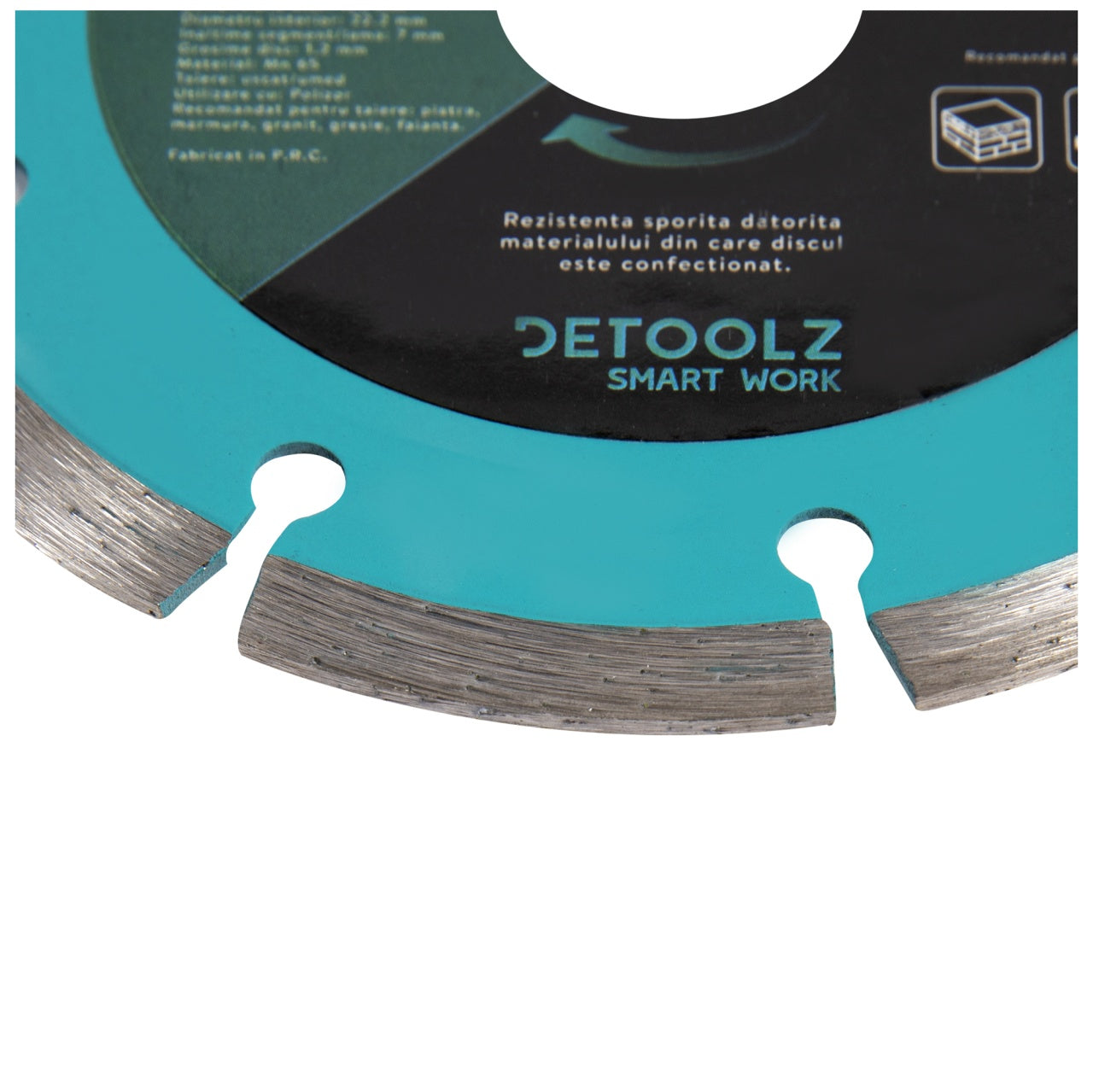 Disc diamantat segmentat 125x22.2x7mm