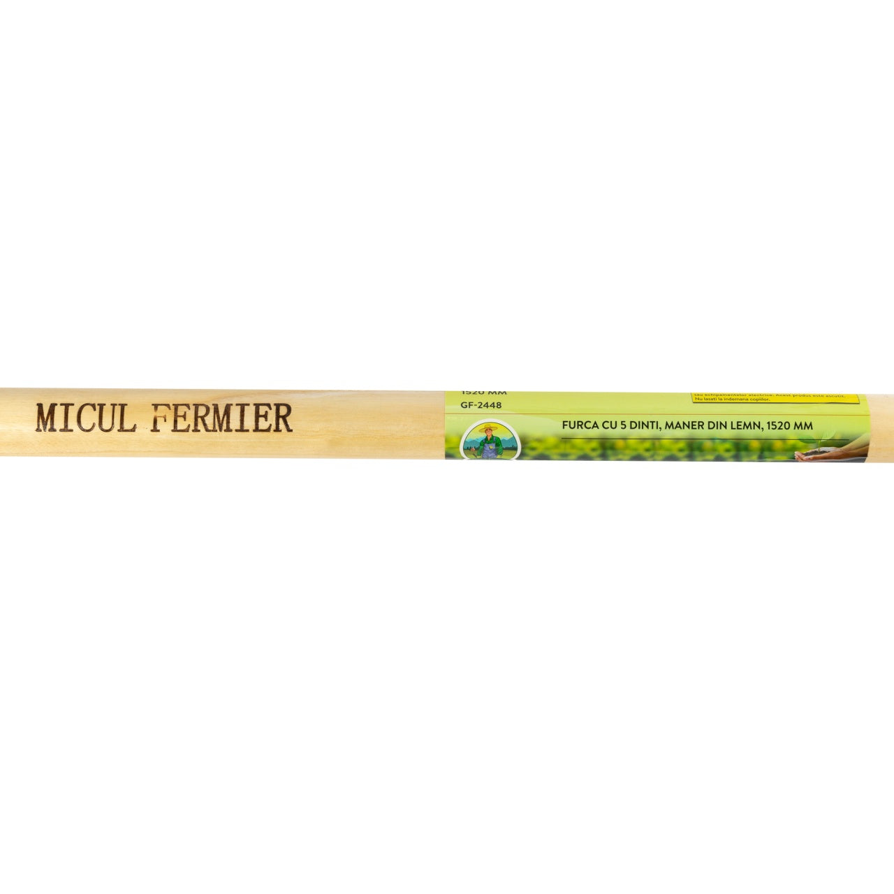 Furca cu 5 dinti, maner lemn, 1520mm