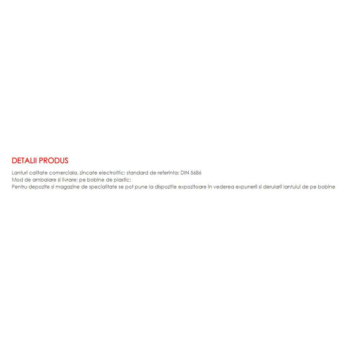 Lant zincat rasucit din 5686 - 2.0x28 125m