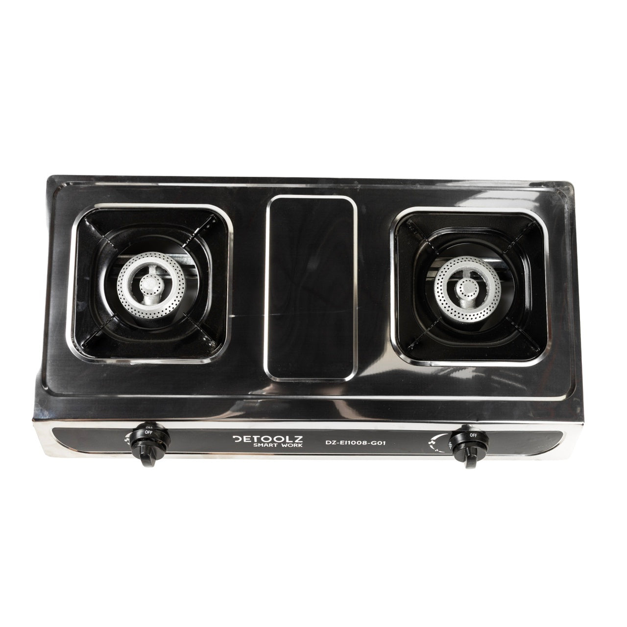 Mini aragaz portabil, Detoolz, 5.6kW, 2 ochiuri, Piezo