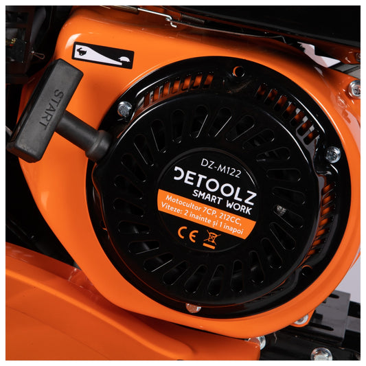 Motocultor 7CP, 212CC, viteze: 2 inainte+1 inapoi