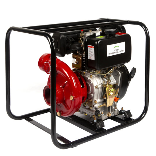 Motopompa Micul Fermier 9.8cp 299cc, motorina 4t, racord 3", debit 45000l/h