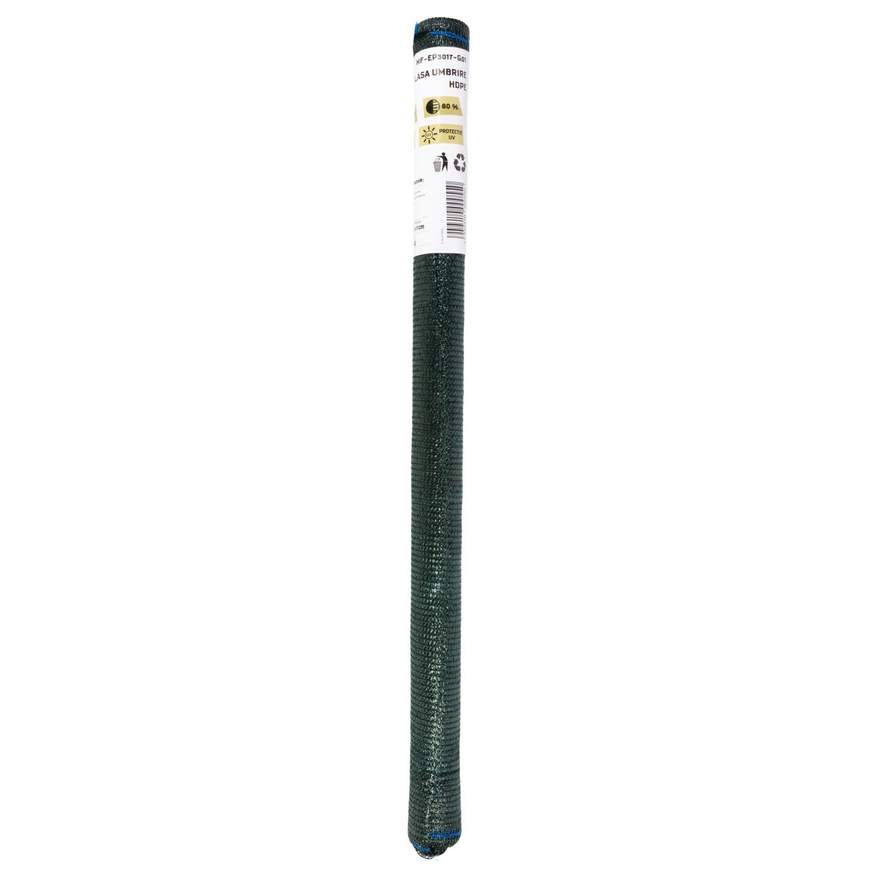 Plasa de umbrire Micul Fermier, 1.2x10m, 80g/mp 80%