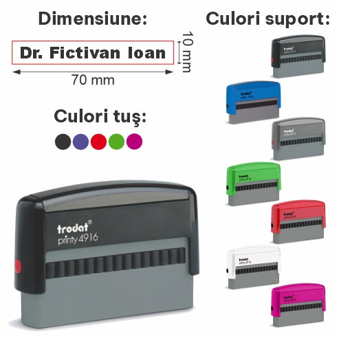 Stampilă - TRODAT PRINTY 4916