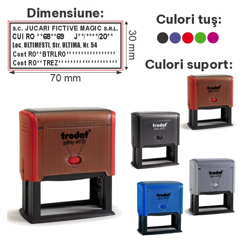 Stampilă - TRODAT PRINTY 4931