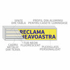 Reclama luminoasa interior/exterior, 4 x 1 m