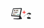 Pachet POS All in One Touchscreen + Soft de gestiune PREMIUM + Scanner coduri de bare