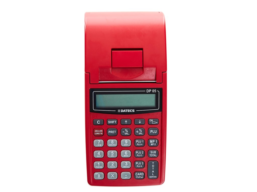 Casa de marcat Datecs DP05, rosie