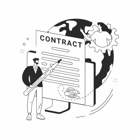 Contract de service - 12 LUNI