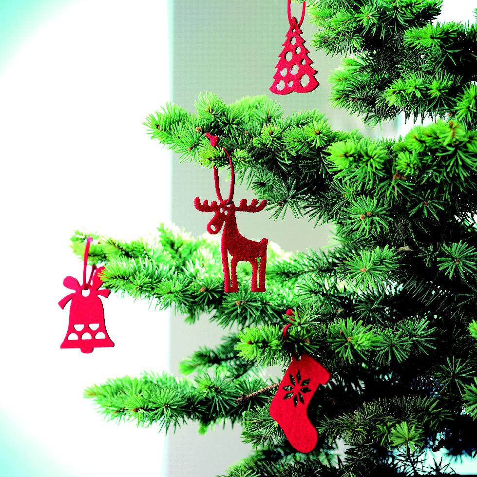 Set de 6 agățători pentru pomu