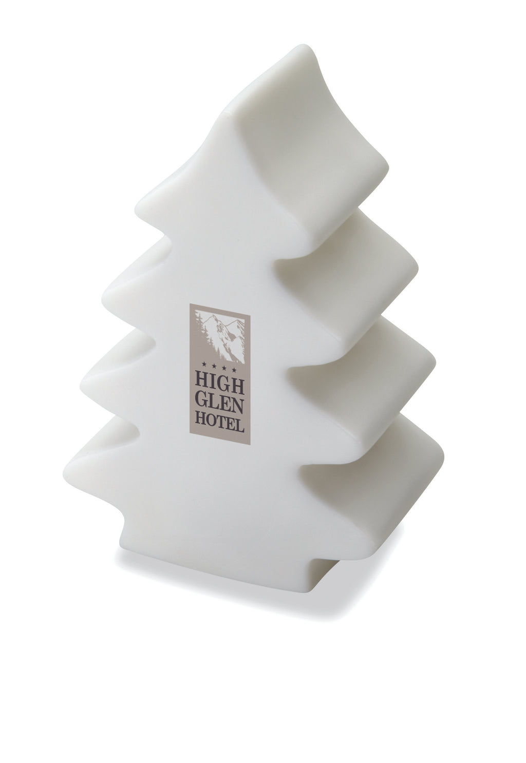 Luminițe în formă de brăduț.