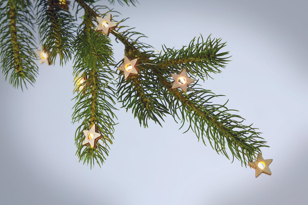 Șnur cu 20 steluțe luminoase