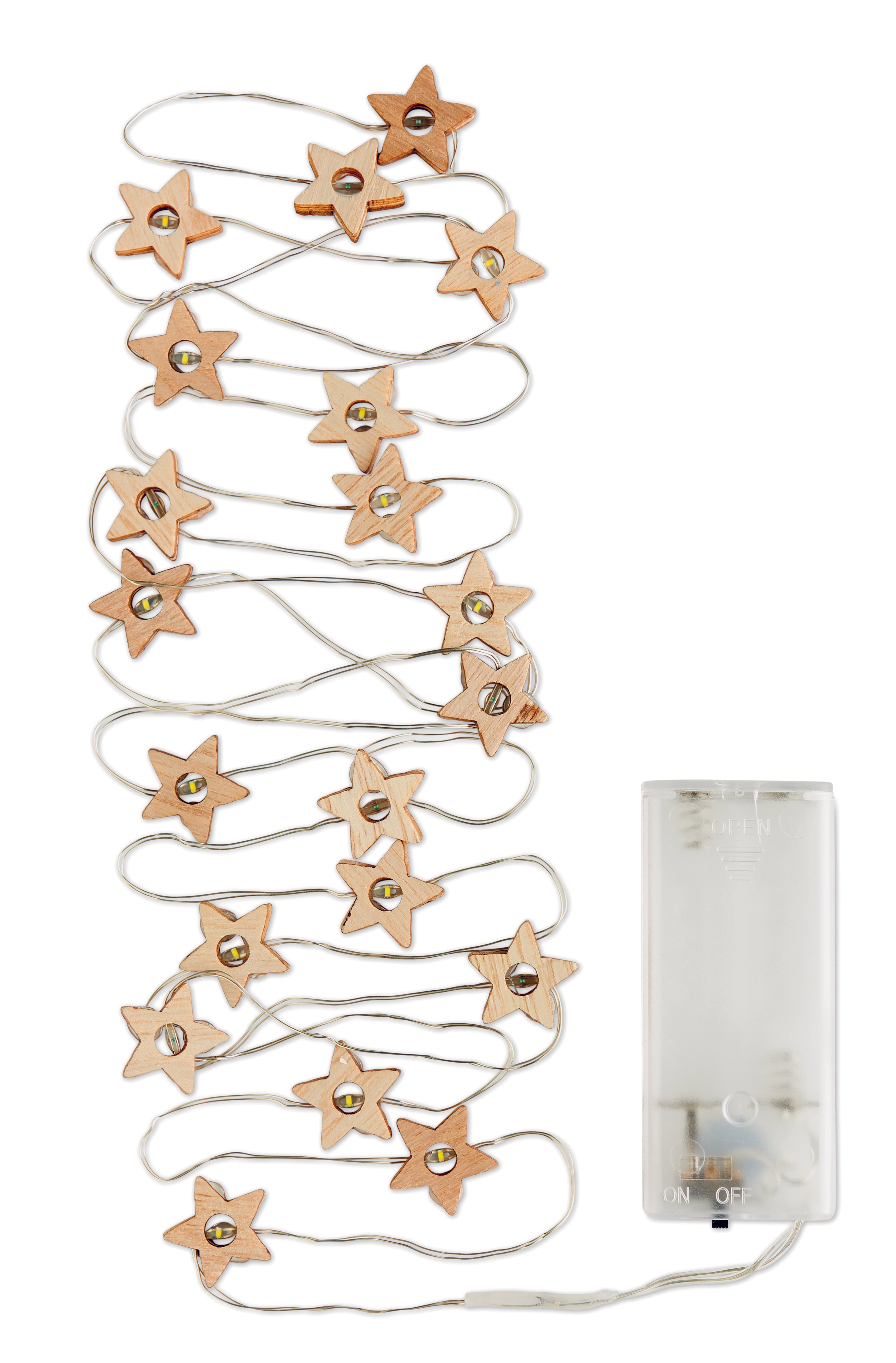 Șnur cu 20 steluțe luminoase