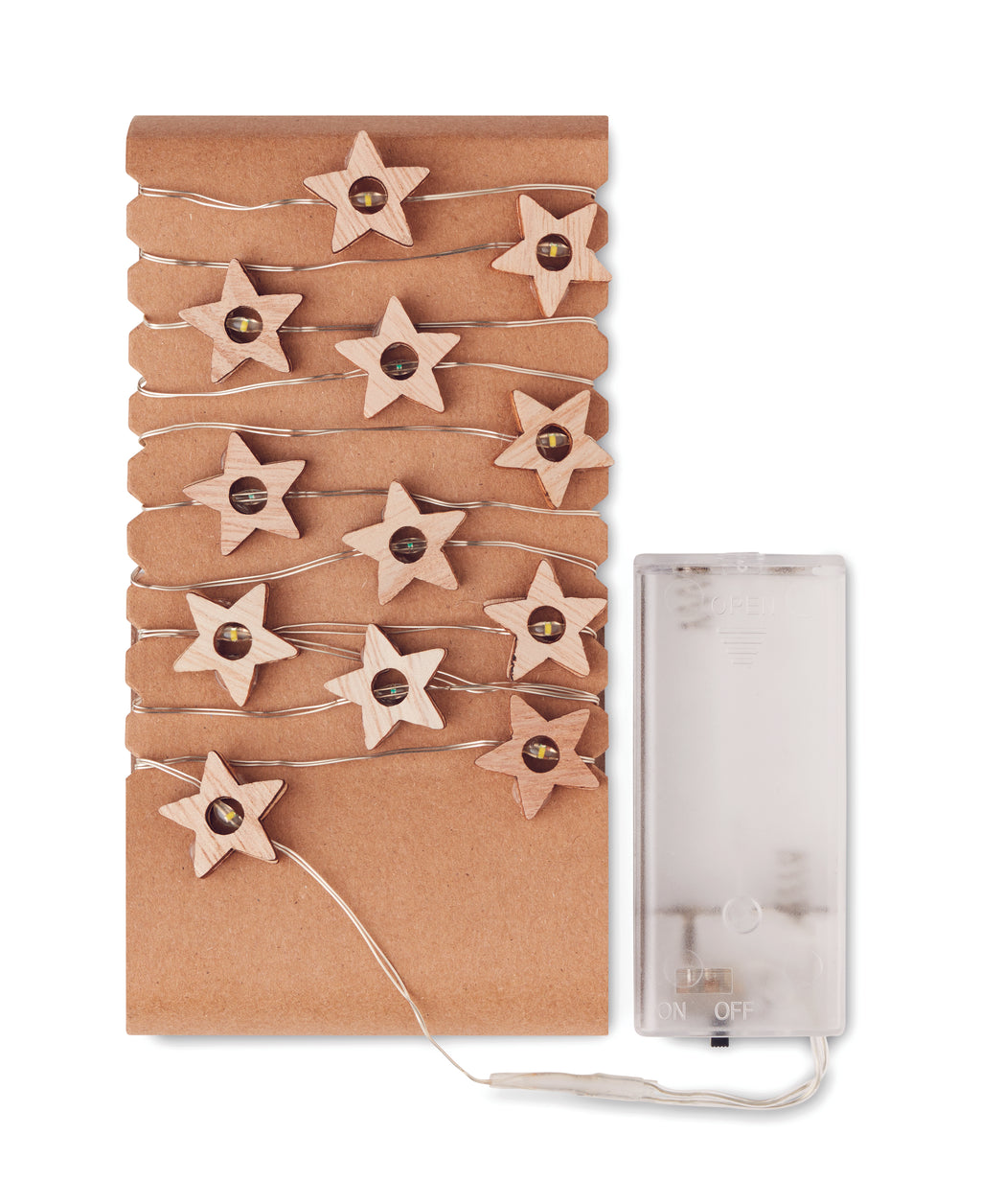 Șnur cu 20 steluțe luminoase