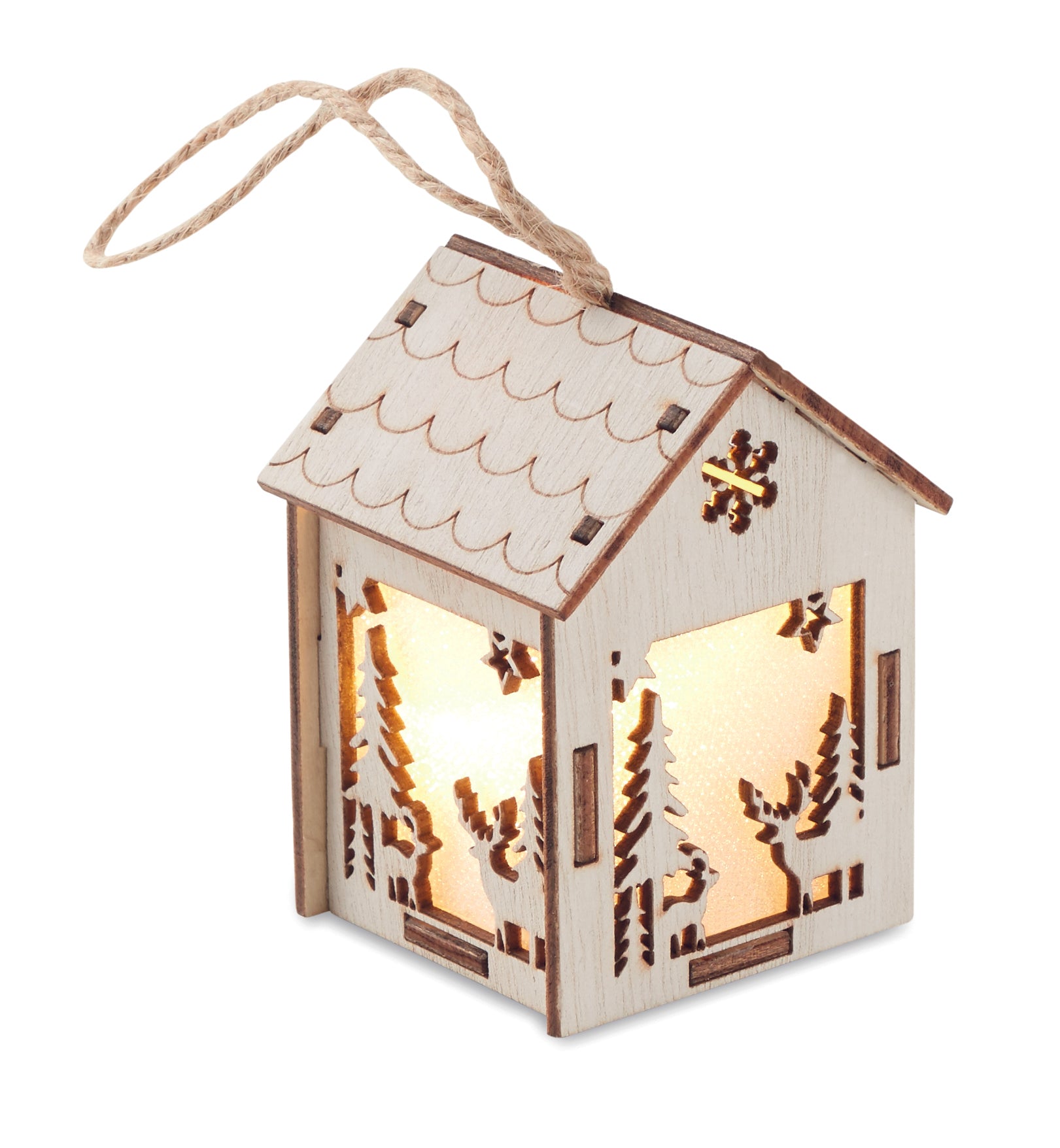 Căsuță din MDF cu lumină