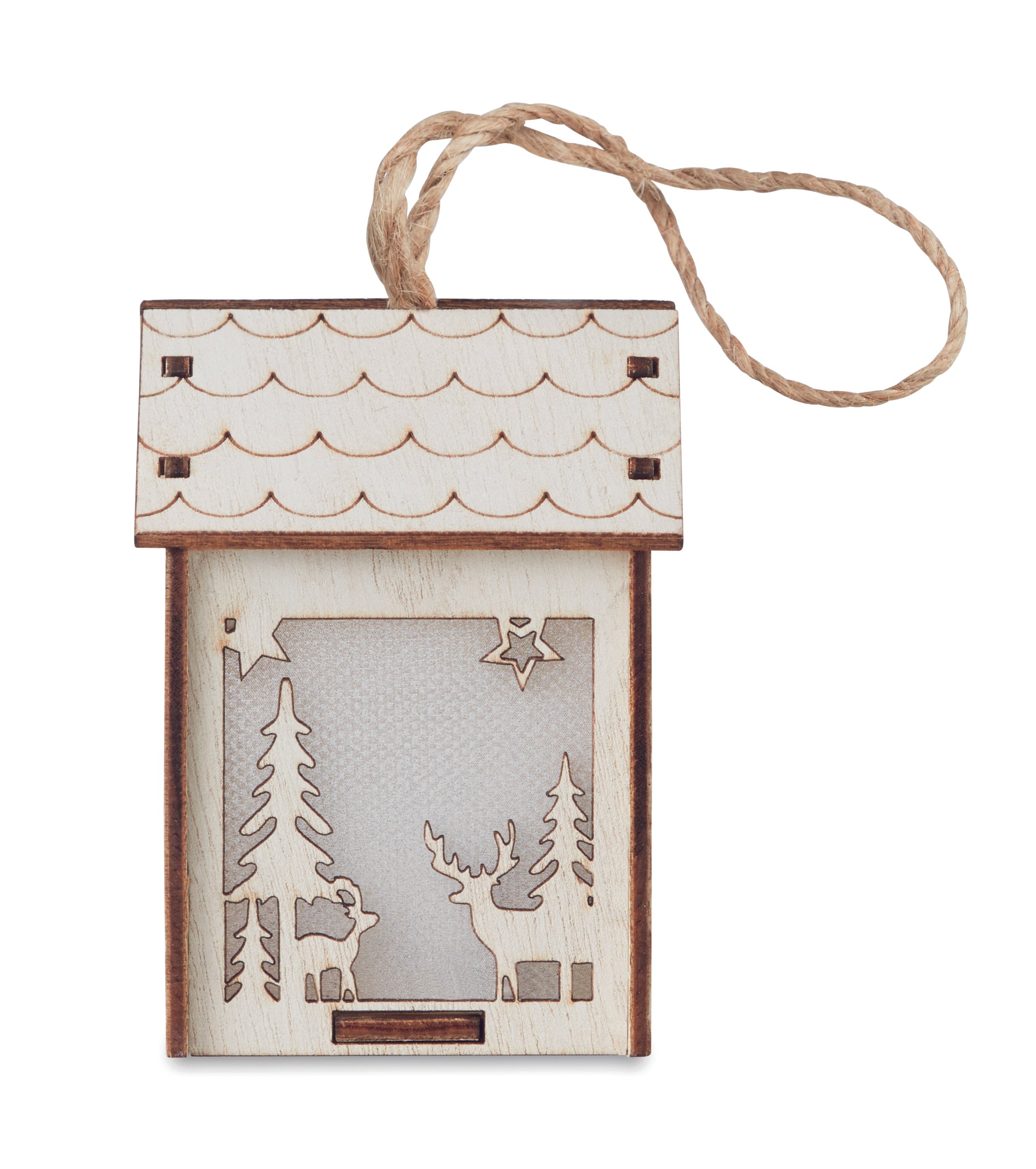 Căsuță din MDF cu lumină