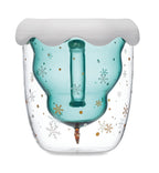 Cană borosilicat perete dublu