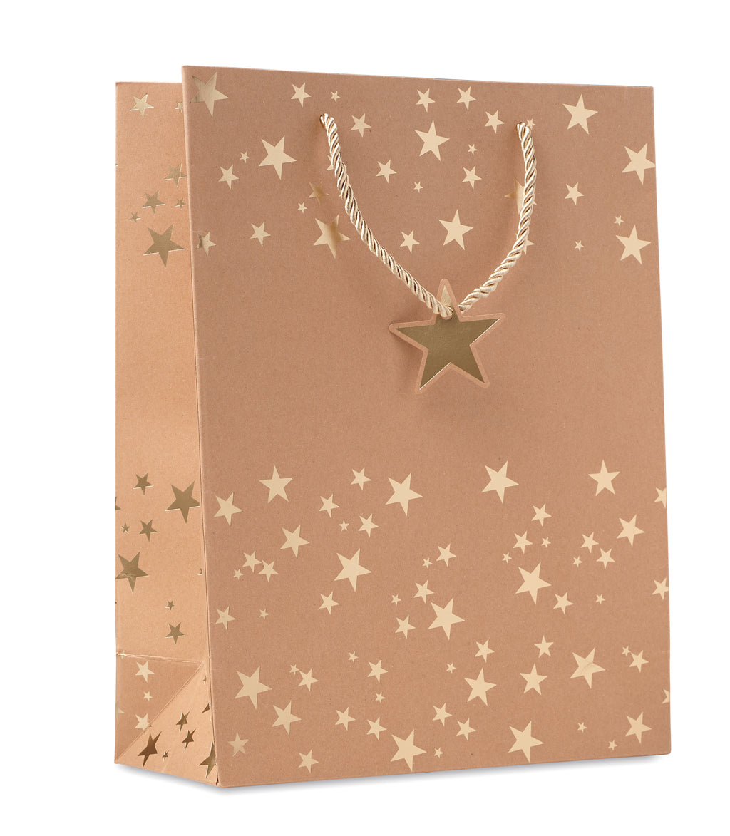 Pungă hârtie cu model festiv