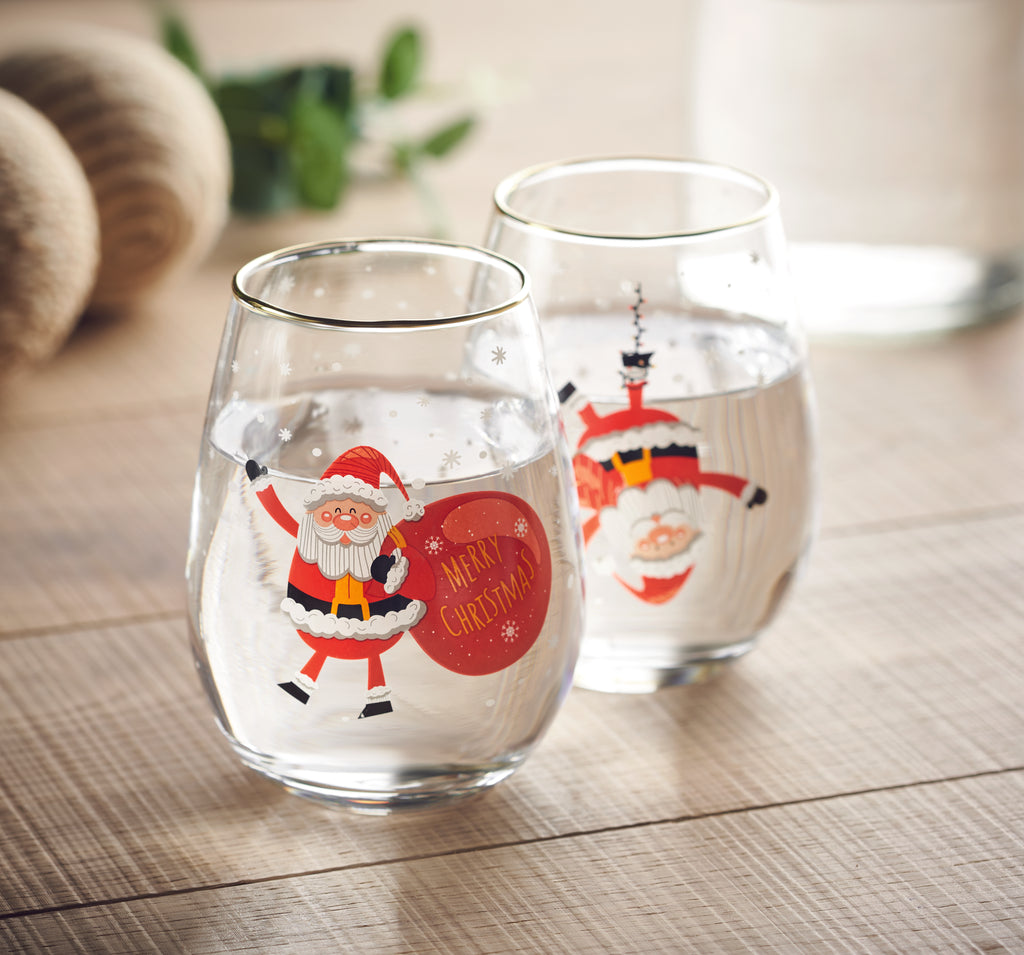 Set de 2 pahare de Crăciun