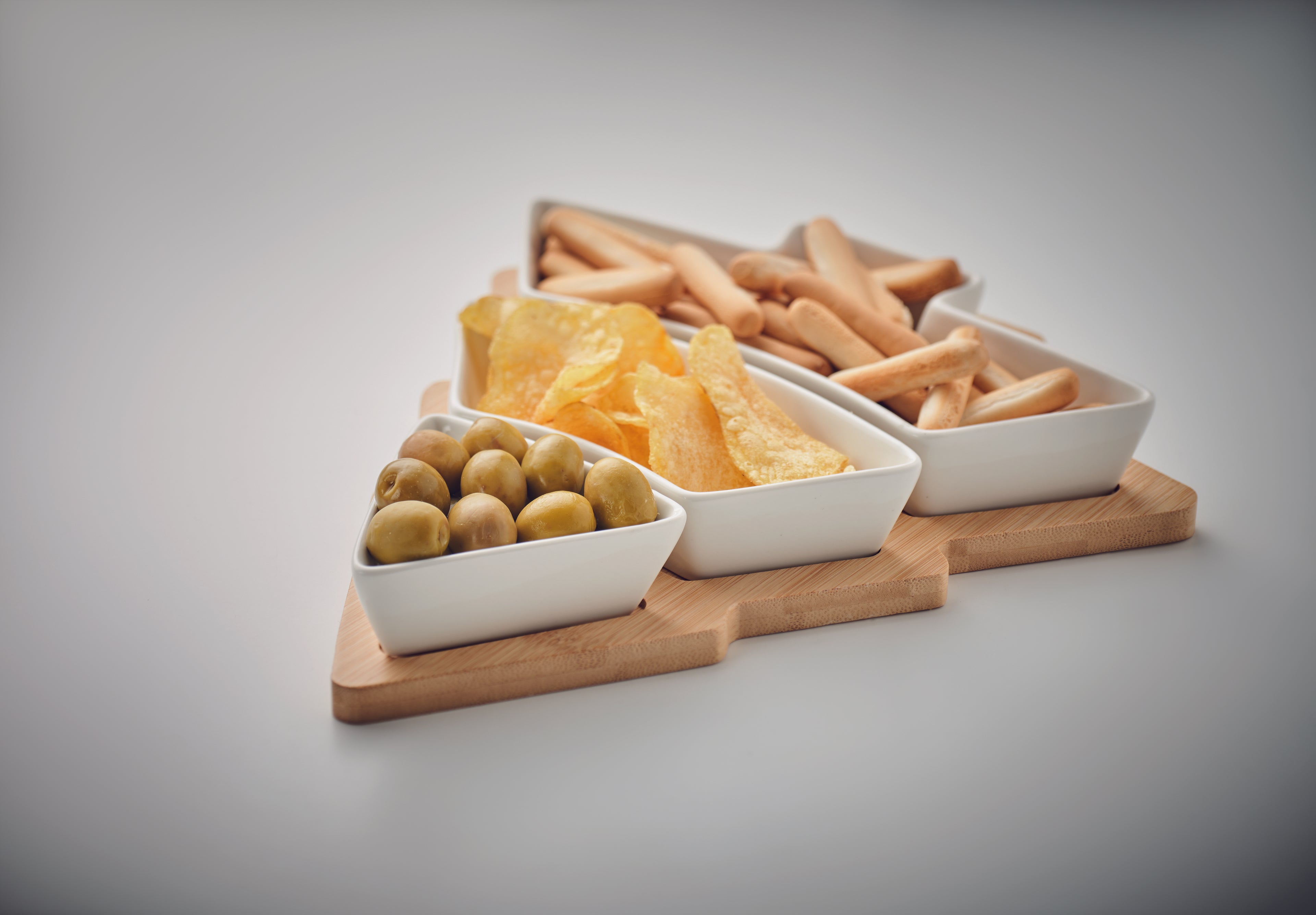 Tavă de servit formă brad