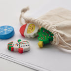 Set de 4 radiere de Crăciun