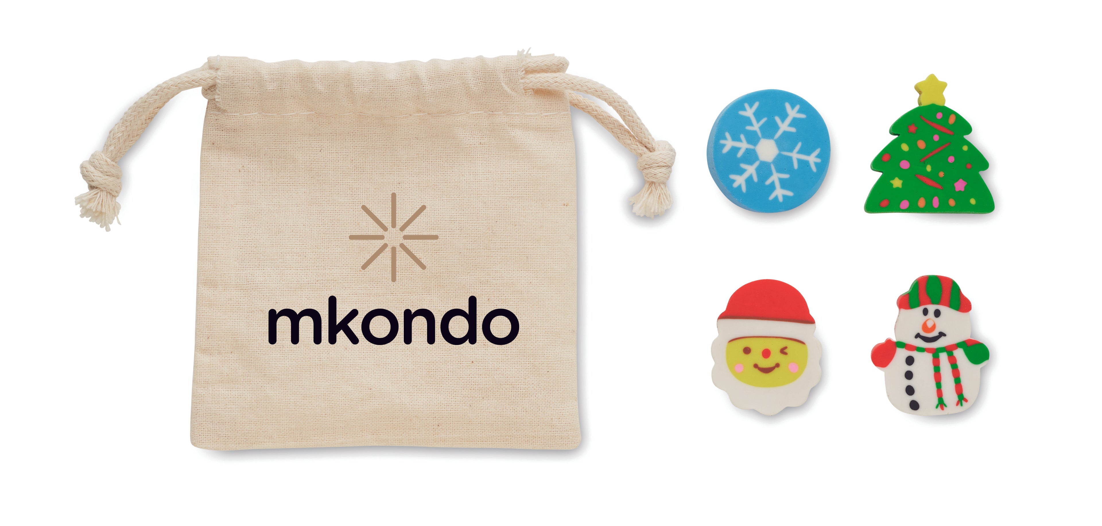 Set de 4 radiere de Crăciun