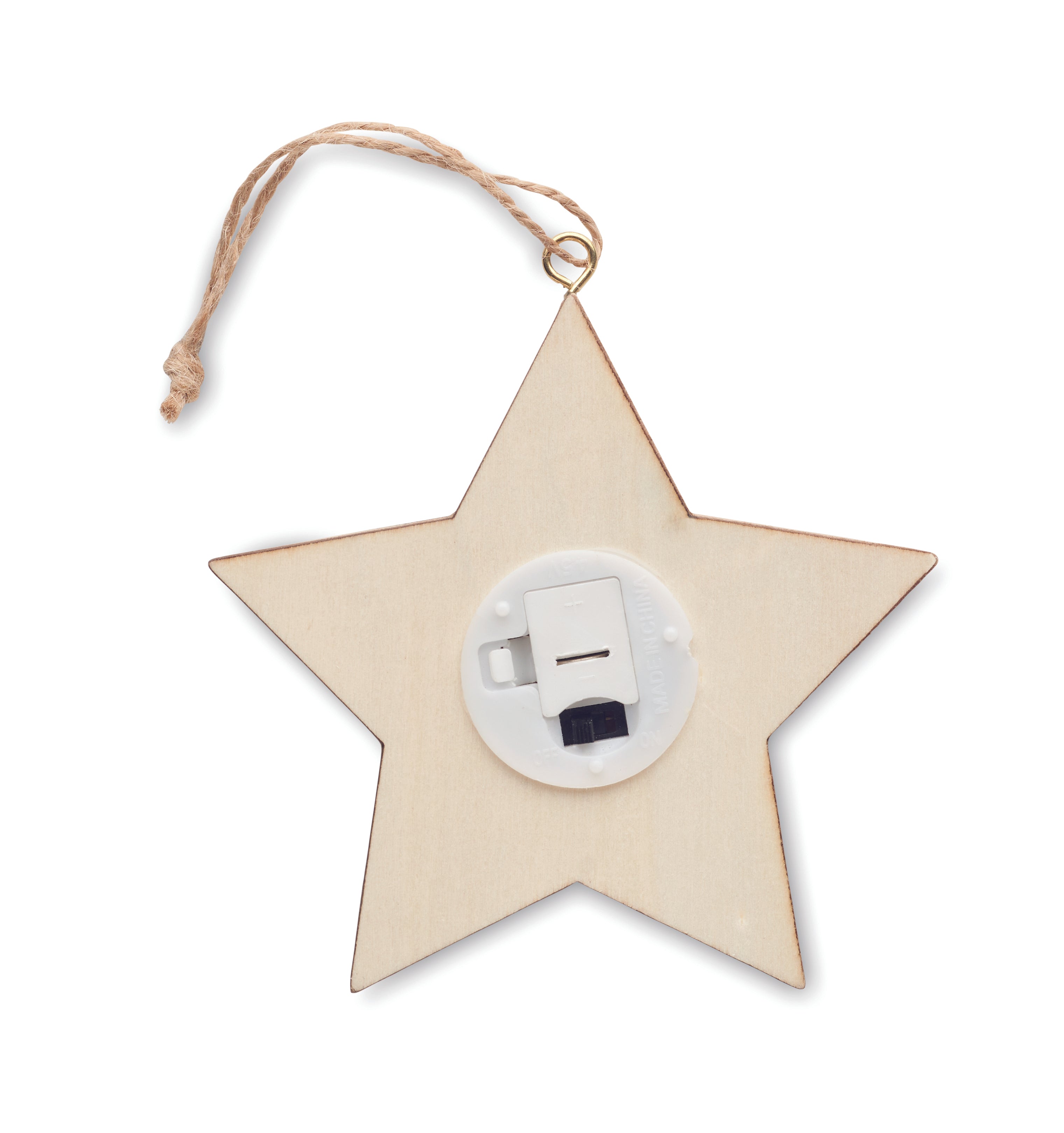 Stea din MDF cu lumină