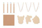 Set de ornamente din lemn pentr
