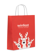 Pungă medie cadou din hârtie