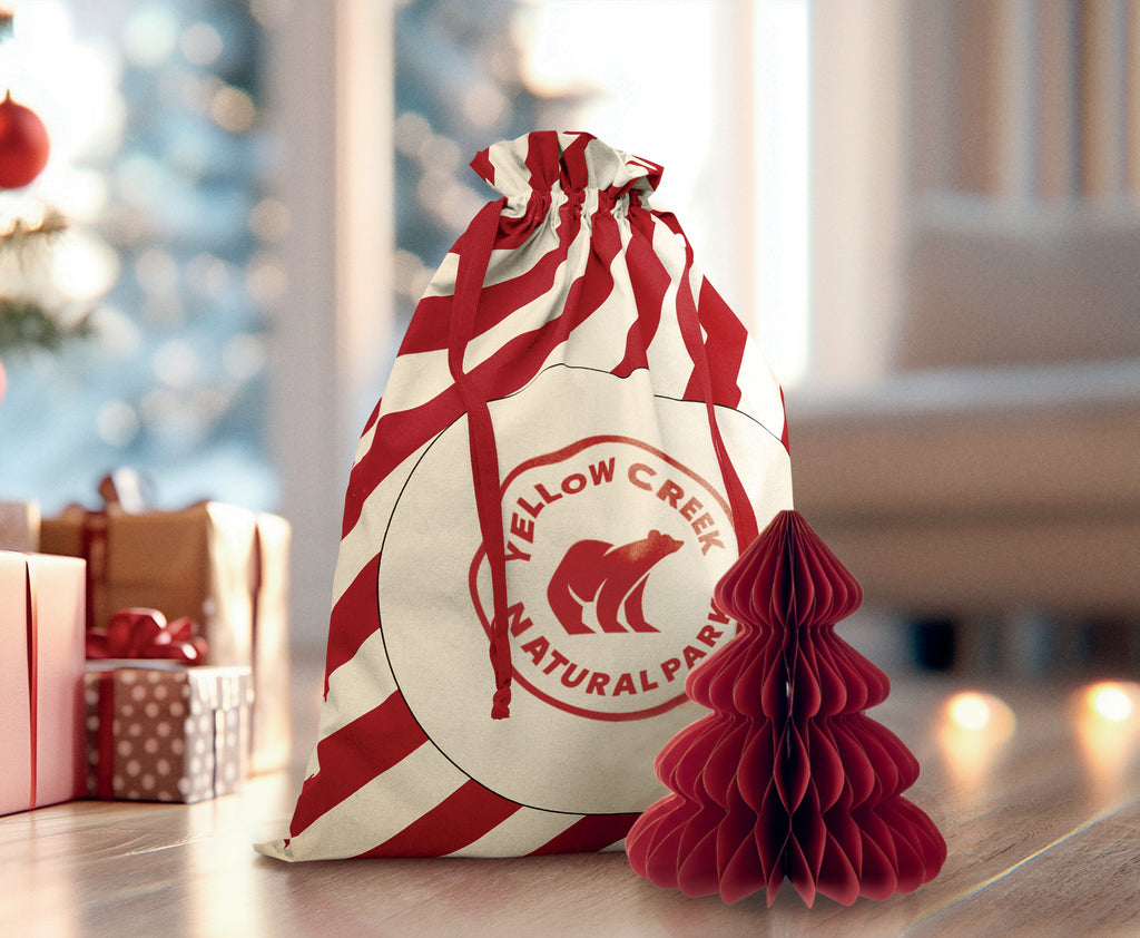 Săculeț bumbac Santa