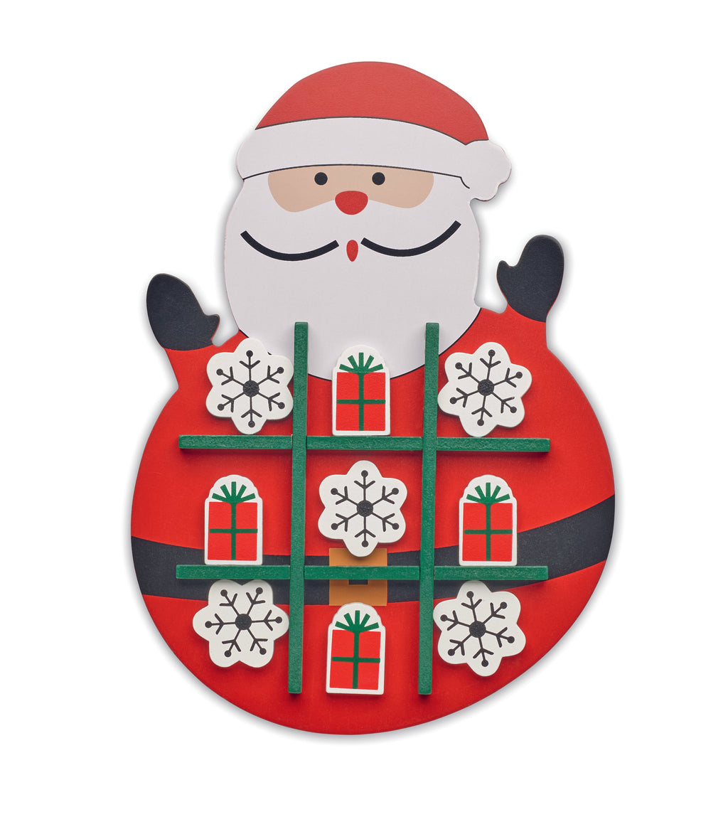 Tic tac toe Crăciun din lemn