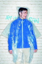 Impermeabil cu glugă în husă