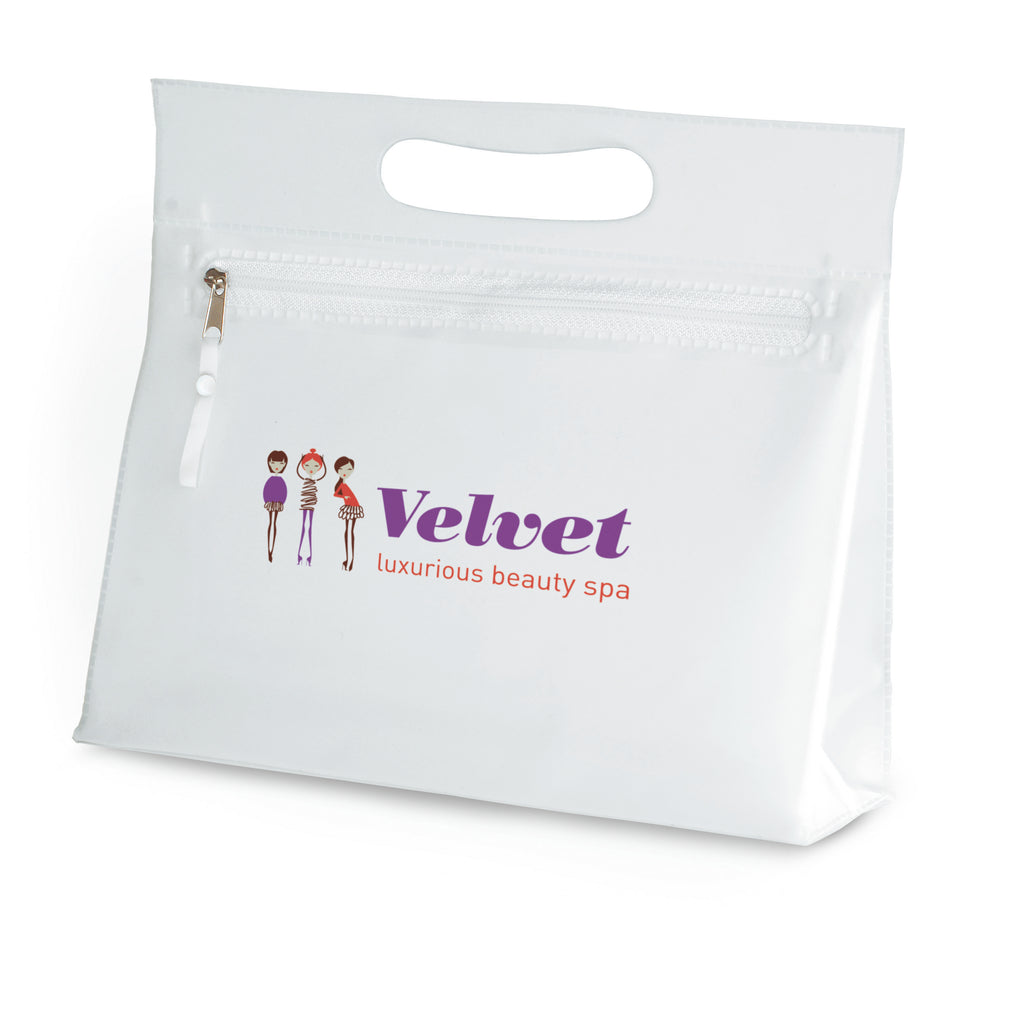 Borsetă transparentă din PVC