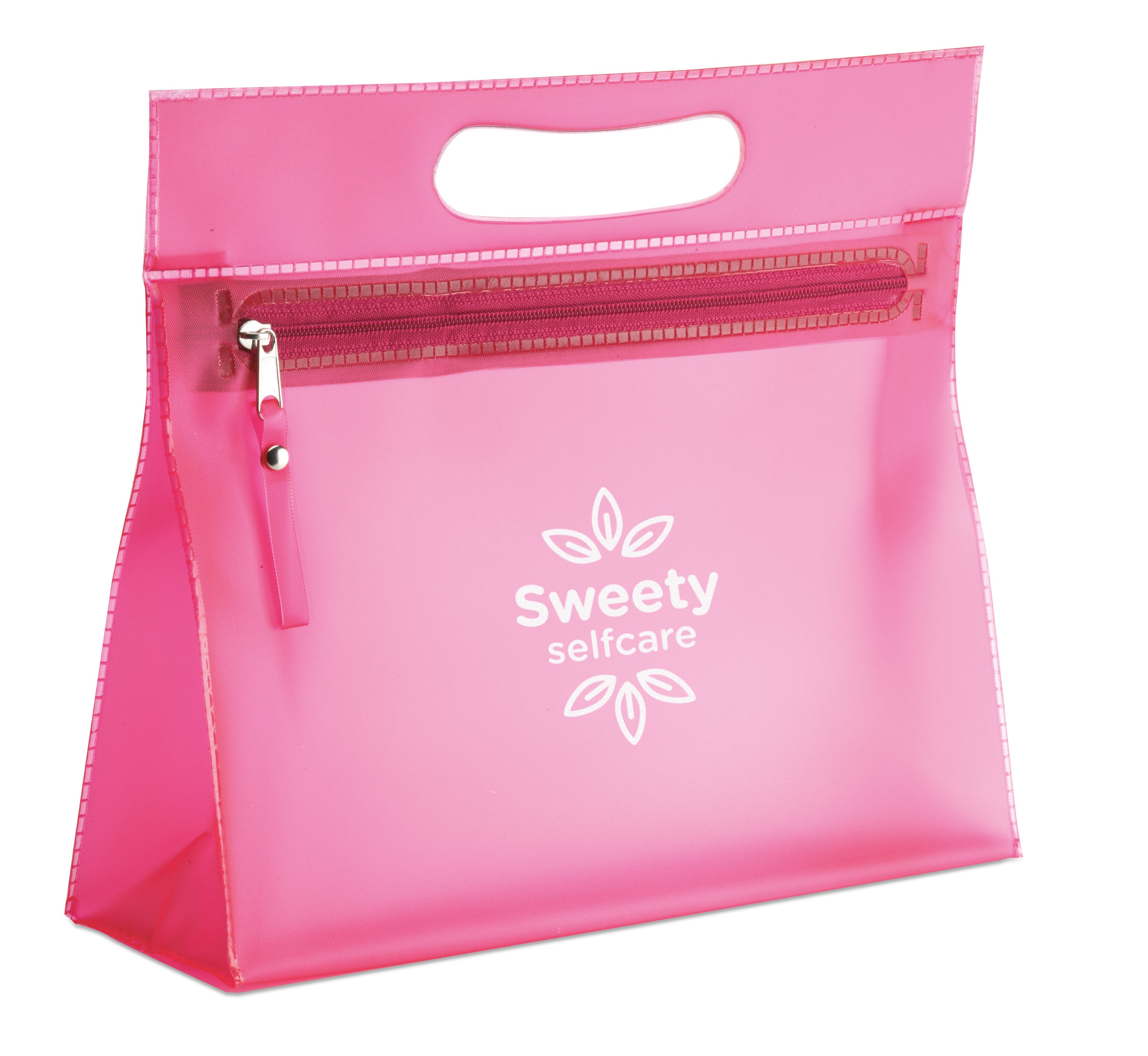 Borsetă transparentă din PVC