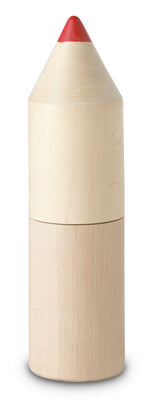 12 creioane în cutie din lemn