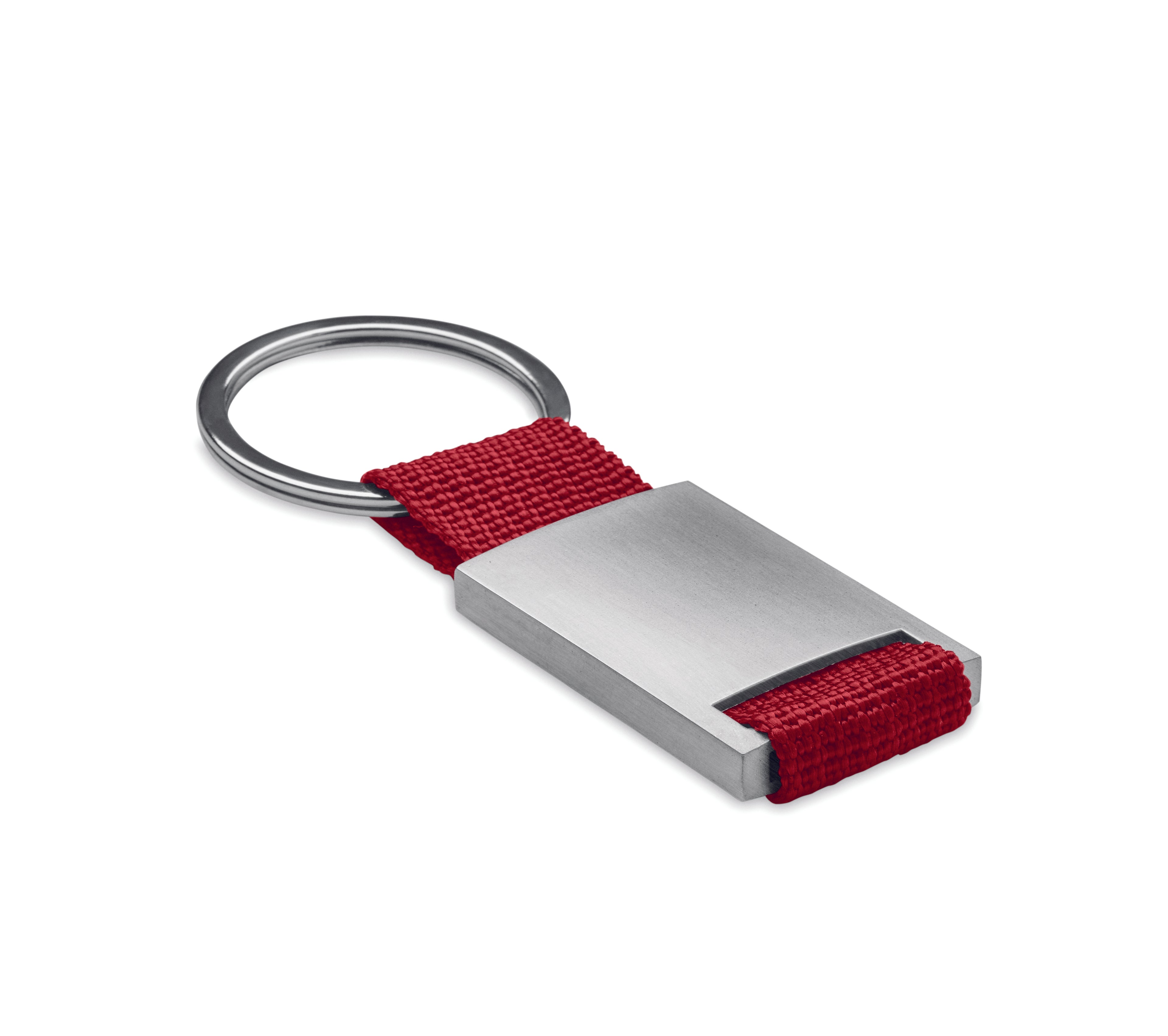 Breloc dreptunghiular metalic