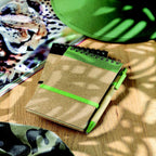 Bloc notes reciclat și pix