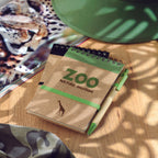 Bloc notes reciclat și pix