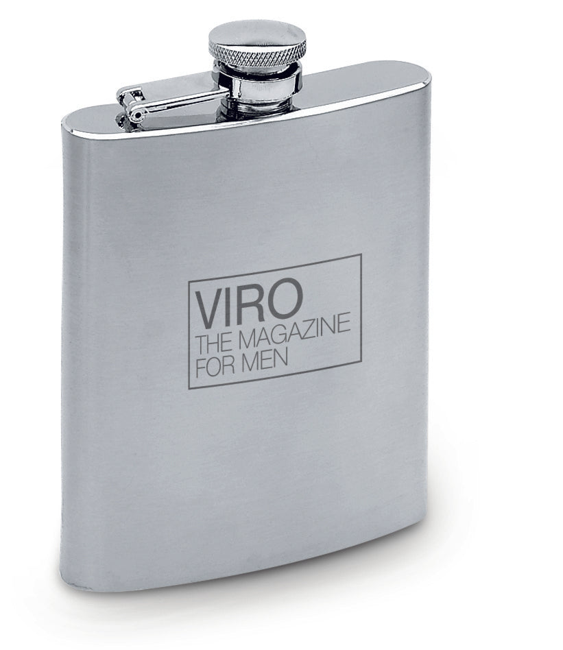 Ploșcă îngustă, volum 200 ml.