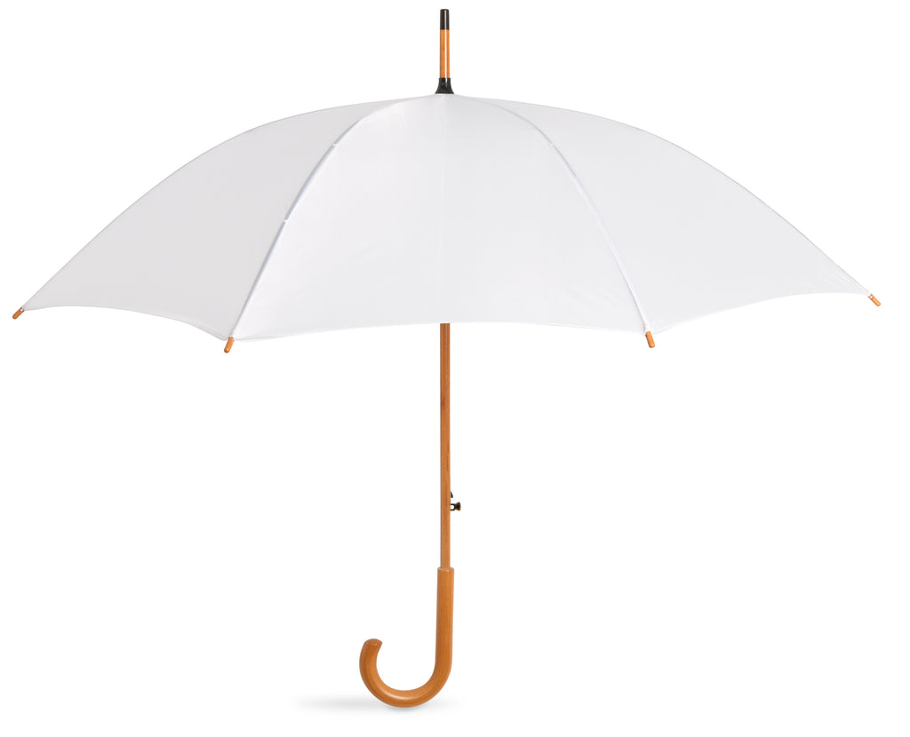 Umbrelă automată/ mâner lemn