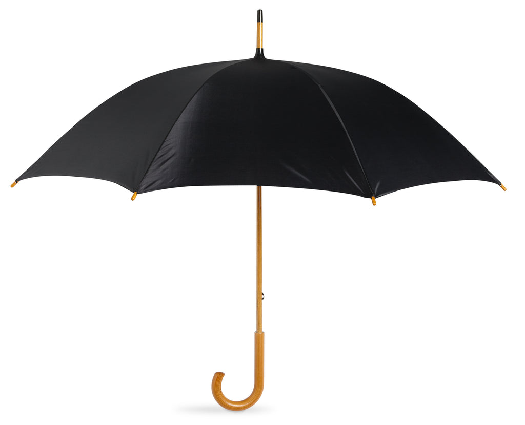 Umbrelă cu mâner din lemn