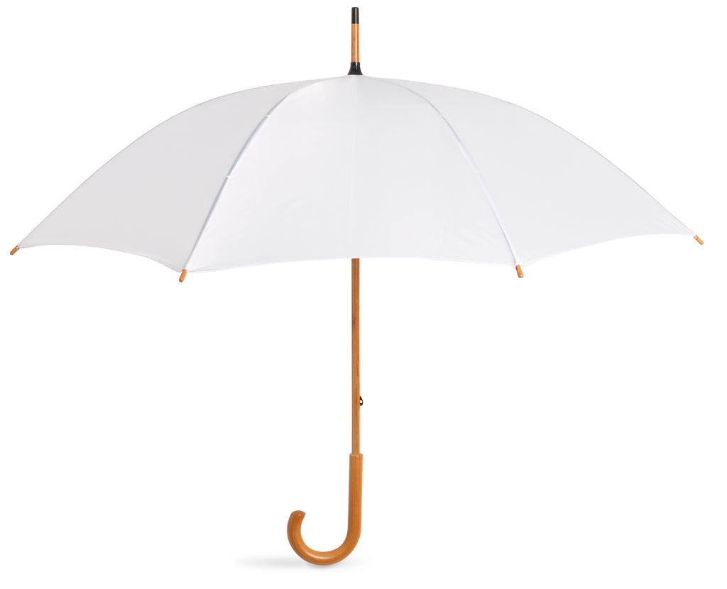 Umbrelă cu mâner din lemn