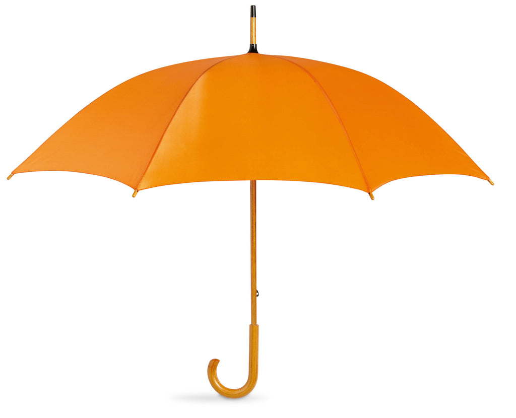 Umbrelă cu mâner din lemn