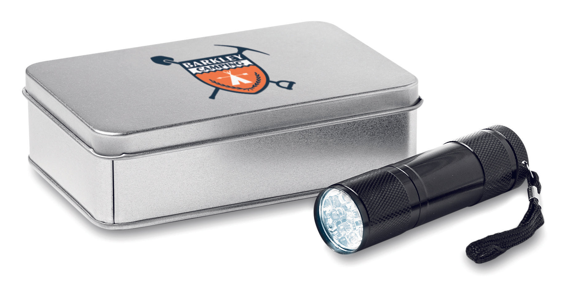 Lanternă cu LED in cutie metal