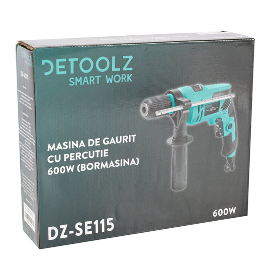 Masina de gaurit cu percutie 600W (bormasina)