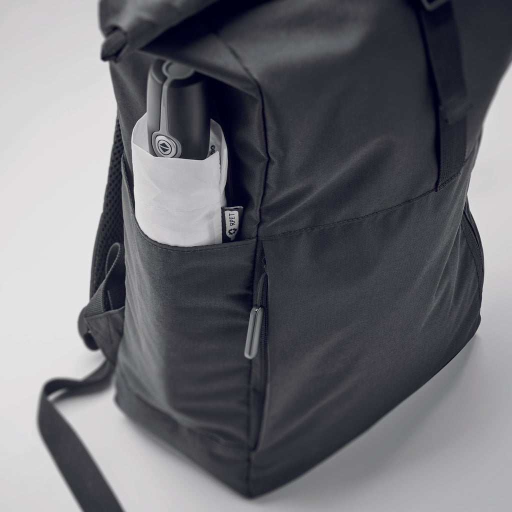 Rucsac cu rolă din RPET 300D