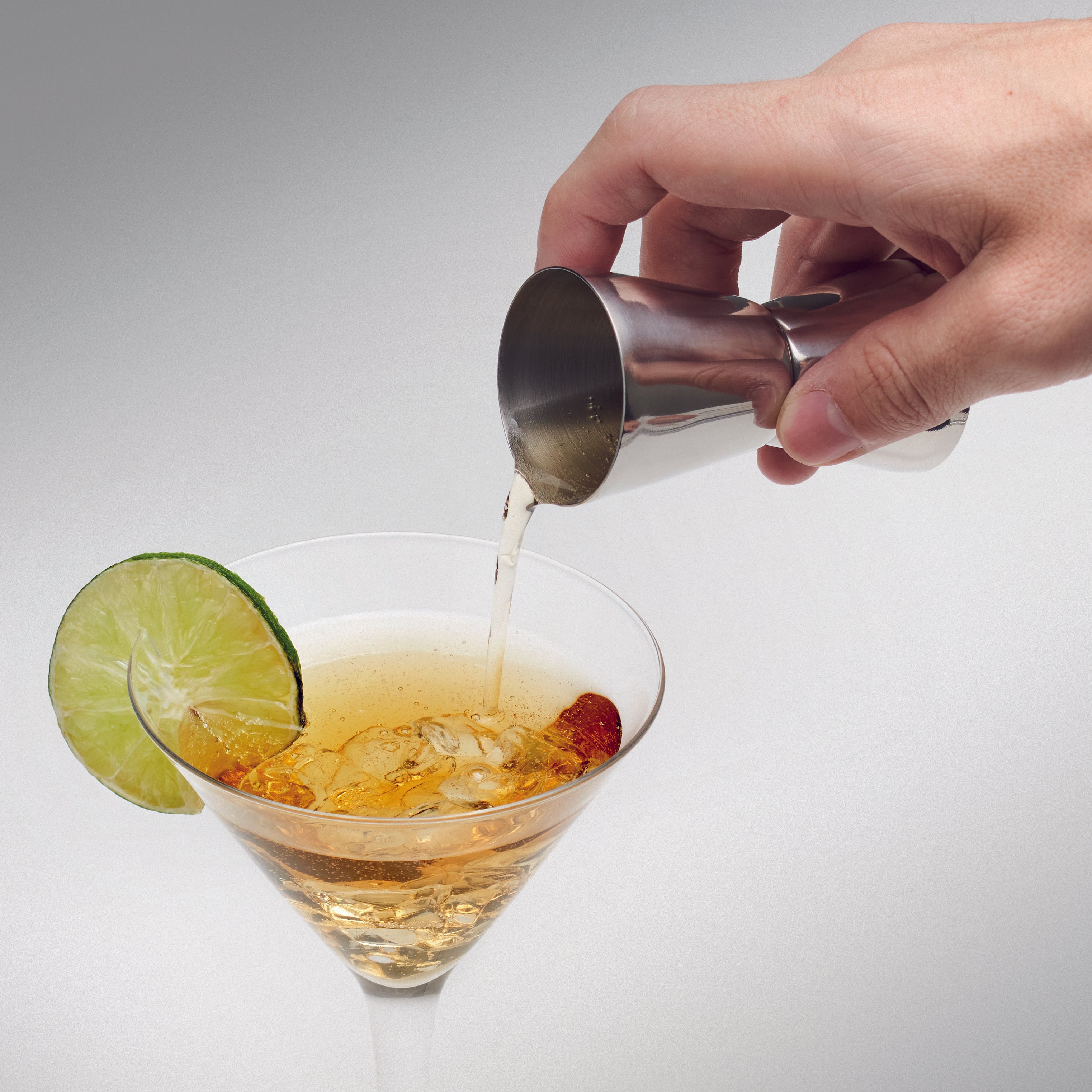 Măsură cocktail din oțel inoxid