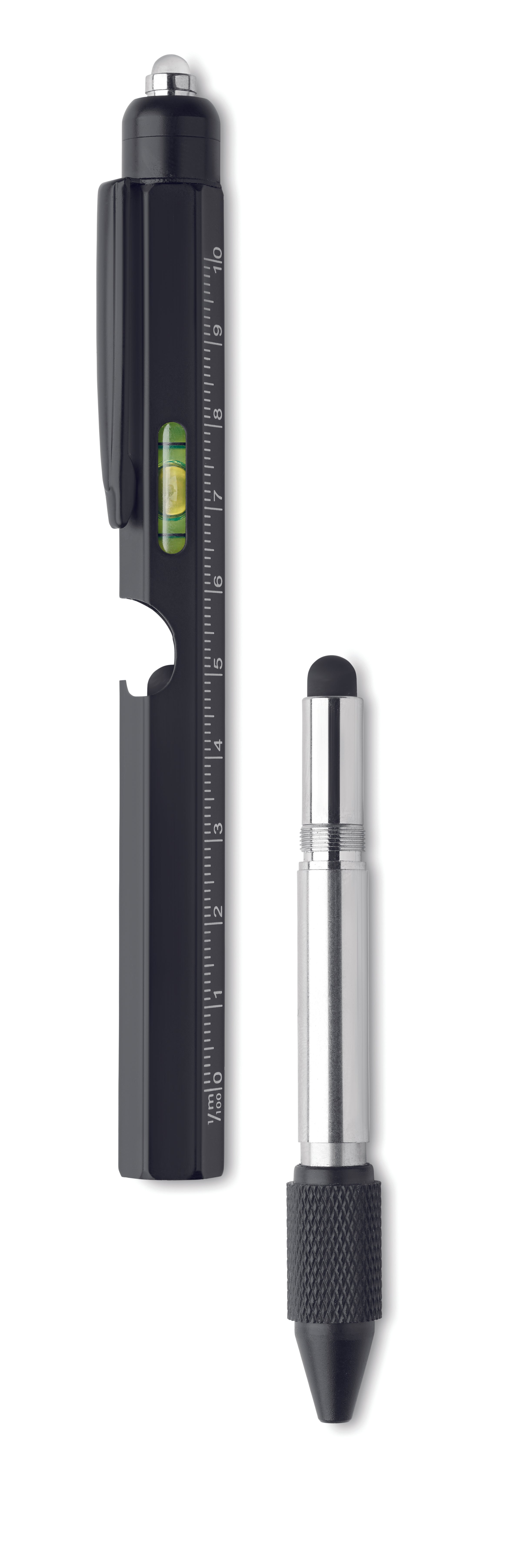 Pix cu nivel cu boloboc și riglă